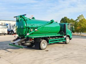 Isuzu Npr Kv600 4X2 Small 5000L <b>Vacuum</b> Sewage Truck Septic Tank Pumper Truck with Powerful <b>Vacuum</b> <b>Pump</b> - Product Image 6
