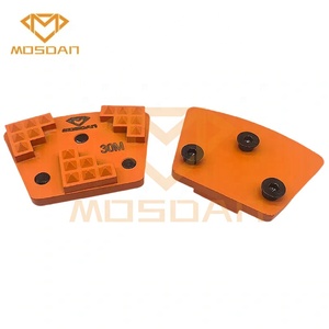 Herramientas de Diamante Sase Screws, Zapata de Pulido de Diamante con Forma de Pirámide Triple Trapezoidal para Preparación de Pisos de Concreto - Product Image 6