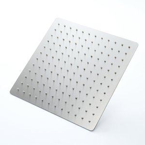 HIDEEP 12 Inch Stainless Steel Rainfall <strong>Shower</strong> Head Brushed Finish Easy Installation Bathroom <strong>Shower</strong> <strong>Accessories</strong> - Product Image 5