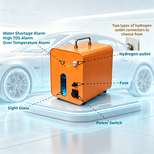 <span class=keywords><strong>Kit</strong></span> Générateur d'Hydrogène HHO Premium 450ml – Économiseur de Carburant 15%-25% – Nettoyage du Moteur de la Saleté Carbonique – Installation Facile pour Tous Véhicules - Product Image 3