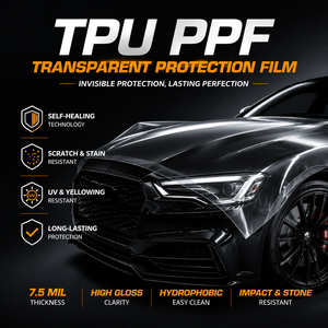 MCLOAK <span class=keywords><strong>Film</strong></span> de protection de peinture de qualité supérieure, super hydrophobe, haute brillance, TPU PPF, auto-réparateur, <span class=keywords><strong>film</strong></span> de protection de peinture en rouleau, <span class=keywords><strong>film</strong></span> de protection de voiture - Product Image 1