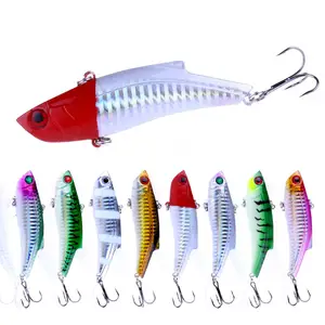 Hengjia 9cm 28g toptancılar yapma sert plastik lures VIB balıkçılık cazibesi