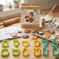 Ensemble de moules à biscuits en pâte à sucre Sweet Sugarbelle Animal de American Crafts pour glaçage royal