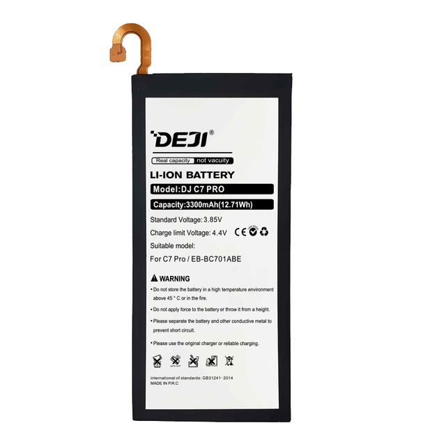 3300mAh EB-BC701ABE Full Capacity Digital Batteries for Samsung galaxy C7PRO C7 PRO C7010 Battery Original