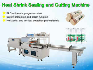 Machine de bureau pour l'emballage et la découpe de papier A4 avec scellage plastique, 15 rames/min, pour le scellage de gobelets à sauce et les manchons thermorétractables - Product Image 3