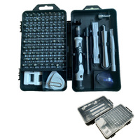 Kit de tournevis 115-en-un pour la réparation de montres et de téléphones portables, outil de démontage électronique, outil multifonction transfrontalier