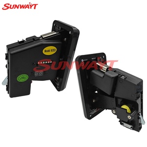 ตัวรับเหรียญแบบหลายชนิด JY-633 พร้อมแผงสีดำมีไฟ  แบบอิเล็กทรอนิกส์ ตั้งโปรแกรมได้ สำหรับตู้เกมหยอดเหรียญและตู้จำหน่ายสินค้าอัตโนมัติ - Product Image 4