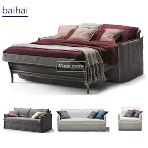 Giường Sofa Giường Ngủ Giá Rẻ Hiện Đại. Vải Sofa 3 Chỗ Ngồi Kiêm Sofa Giường - Product Image 4