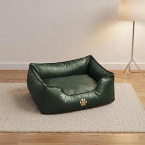 Camas Rectangulares Sólidas Personalizadas al por Mayor para Gatos, Hechas de Cuero, No Desmontables, para Perros y Gatos de Tamaño Mediano y Pequeño, para Todas las Estaciones - Product Image 1