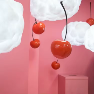 Lampada da Soffitto a LED a Forma di Nuvola con Sincronizzazione Musicale, Luce Bianca Calda e Multicolore, Dimmerabile, Alimentata a Batteria, con Telecomando - Product Image 5