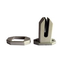 Robinet carré en acier inoxydable pour piscine, idéal pour clôture de piscine en verre trempé et feuilleté sans cadre pour villa moderne