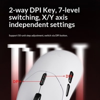 Souris de jeu sans fil double mode Rapoo VT1PRO MAX, taux de polling 8K 4K, capteur PAW3950, 59g, autonomie 200H pour PC et Esports