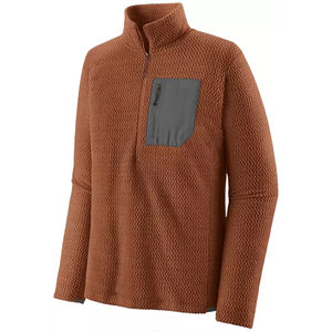 Pull-over zippé 1/4 pour hommes, coupe sèche, léger, évacuation de l'humidité, sweat-shirt de golf, col montant, poche brodée, technique de printemps - Product Image 4