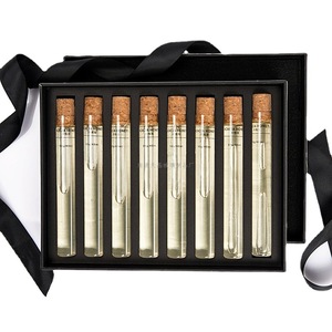 Tubes à essai en verre Tianjing 40 ml en borosilicate haute résistance avec bouchon en liège pour boissons alcoolisées - Product Image 5
