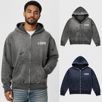 Sweat-shirt surdimensionné personnalisé pour homme, en molleton 100% coton avec impression en relief, poche kangourou et cordon de serrage
