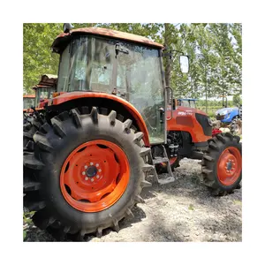 second hand cheap japanese farm Paddy tractors Kubota M954K tractor 4x4 compact tractor backhoe front loader