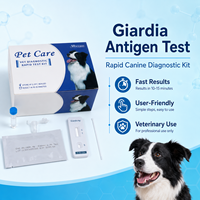Kit de Prueba Rápida de Antígeno del Virus del Parvovirus Canino para Clínicas Veterinarias, Prueba Rápida de CPV Ag, Kit de Manejo de Muestras Sencillo