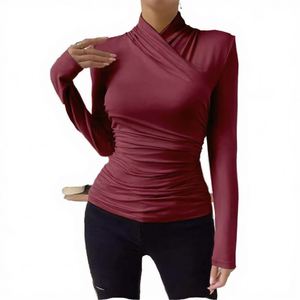 Women Gothic Mesh <b>Patchwork</b> Crop <b>Top</b> Hollow Out Long Sleeve Grommet Detail Streetwear Tee - Product Image 3