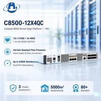 Plataformas Edge Catalyst Serie 8500 C8500-12X4QC, Plataforma SD-WAN de 1U, WAN de 40G/100G, Agregador Hiperescala de 96Gbps