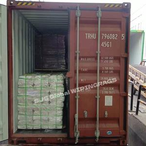 Trapos de camiseta blancos recuperados de 10 kg, 25 kg, 20 kg, 100% algodón, trapos de algodón para uso industrial - Product Image 1