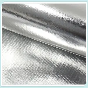 Factory Manufacturer Reinforced Silver Insulation Foil Woven Thermal Reflective Foil Insulation