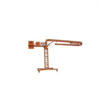 Distributeur de pompe à béton/Bras de placement de béton mobile araignée de 13 m, 15 m, 18 m pour machines à béton