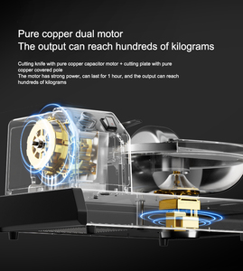 Volautomatische Groentesnijder Wortel En Stengel Aardappelui Vers Vlees Selderij Bonen Plantaardige Hakmachine - Product Image 3