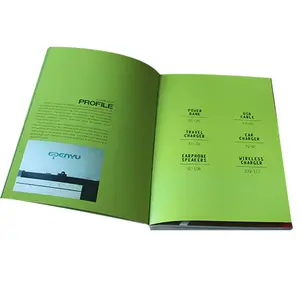 Factory wholesale Custom Advertising Folded Leaflet Printing Booklet Small Cook Books for Promotion Project