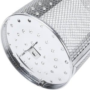 Panier à frites universel en acier inoxydable pour <span class=keywords><strong>barbecue</strong></span>, compatible avec tous les grils à gaz - Product Image 4