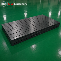 Table de soudage industrielle nitrurée, table de fixation 3D pour soudage à surface durcie à l'azote avec kits de serrage complets