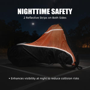 Housse de <span class=keywords><strong>moto</strong></span> NICECNC 420D imperméable, protection robuste pour Harley Street Glide ST FLHXST Special FLHXS CVO FLHXSE - Product Image 4