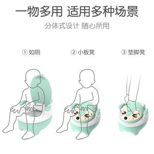 ที่นั่งฝึกขับถ่ายการ์ตูนน่ารักสำหรับเด็กวัยหัดเดิน ดีไซน์อเนกประสงค์ ใช้ได้ทั้งในห้องน้ำและเป็นเก้าอี้ - Product Image 1