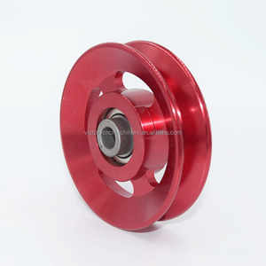 OD 88mm alüminyum kasnak asılı rulman kasnak Fitness eğitim kaldırma tekerlek rulman kablo kasnak tekerlek - Product Image 1