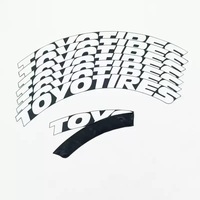 Universel Étanche Brillant PVC 3D En Trois Dimensions De La Roue De Voiture Décoration Anglais Lettre Pneu Lettrage Autocollant Personnaliser