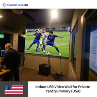 Écran vidéo LED d'intérieur Canbest P1.2 P1.5 P1.8 pour salle de réunion, cinéma maison, salle de cinéma, chapiteau, salle de banquet