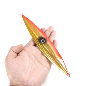 Leurre de pêche vertical pour eaux profondes 24,2 cm 400 g, leurre de pêche en métal lourd, leurre de pêche en plomb, leurre dur pour eau salée, pour thon, amberjack, <span class=keywords><strong>kingfish</strong></span> - Product Image 4