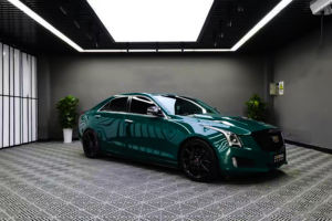 Film Vinyle Adhésif Premium CARBINS Vert Brillant Effet Changeant de Couleur pour Enveloppement Complet de Voiture – Vente en Gros - Product Image 2