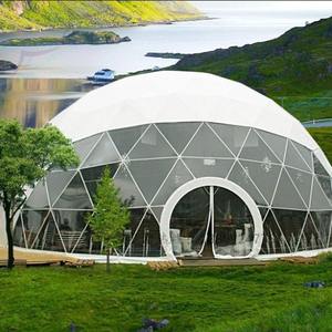 Carpa Domo Geodésica de PVC para las Cuatro Estaciones, de 4m-8m, Apertura Automática Rápida, Portátil, Precio Bajo, OEM ODM, en Venta - Product Image 3