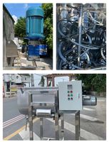 Mélangeur à ruban double hélice en acier industriel 200 300 480 500 1000 5000 kg, machine de mélange horizontale pour poudres détergentes