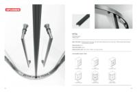 Kit de douche complet en acrylique pour cabine de douche, avec panneaux muraux et base