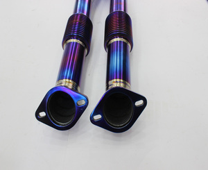 Alliage de titane d'échappement Catback personnalisé pour Nissan Gtr/gt-r R35 3.8tt 101mm tuyau en Y tuyau d'échappement silencieux système d'échappement d'échappement - Product Image 4