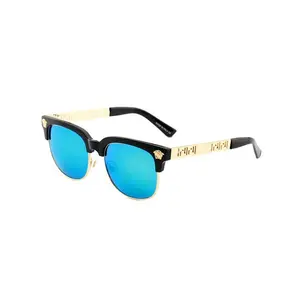 FELIXES 730 762 764 Retro Oval Round Classic Design Brand Designer UV400 Gradient PC Metal Alloy Shades Sunglasses Women Men