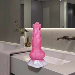 Dildo de Fantasía Suave para Perros, Plug Anal para Estimulación Sexual en Adultos, Masajeador de Próstata, Juguete Sexual, Nudo de Lobo Grande, Masturbador Femenino - Product Image 4