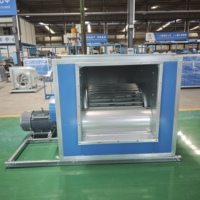 Ventilateurs centrifuges de type armoire à deux vitesses HTFC, à faible bruit et haute température, pour l'évacuation des fumées, personnalisables en OEM, directement de l'usine