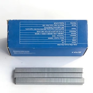 Grapas Galvanizadas de Oficina de Entrega Rápida y Gratuita, Grapas Metálicas de 13/8, Material Escolar para Oficina - Product Image 1