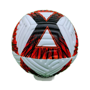 Logo personnalisé imprimé officiel taille 5 ballon de football à liaison thermique match d'entraînement sportif qualité OEM Service cousu à la machine - Product Image 2