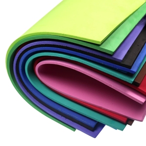 Hoja de papel de espuma EVA para atado de moscas, 3mm, 24x24cm, Material de atado de moscas - Product Image 2