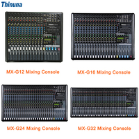 Thinuna MX-G32 32 kanal ses mikseri profesyonel dijital ses mikseri performans şarkı parti DJ müzik karıştırma konsolu için