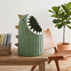 Cesta de Papel con Diseño de Dinosaurio T-Rex, Linda y con Boca Abierta, de Gran Capacidad, para Guardar Juguetes en la Habitación de los Niños, Venta al Por Mayor - Product Image 4