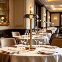 Lampe de bureau LED, veilleuse à intensité variable, décoration moderne, élégante et stylée, pour la maison, le bureau, la salle à manger, le bar, la chambre à coucher, la table de chevet